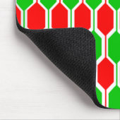 クリスマス六角形 マウスパッド (コーナー)