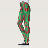 クリスマス六角形 レギンス (左)