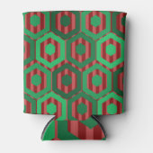 クリスマス六角形 缶クーラー (正面)