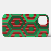 クリスマス六角形 Case-Mate iPhoneケース (裏面 (横))