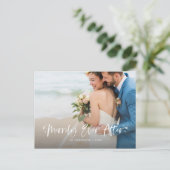 クリスマス写真の後を楽しく シーズンポストカード (スタンド正面)