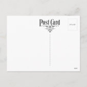 クリスマス写真はがき – 平和、愛、喜び シーズンポストカード (裏面)