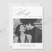 クリスマス写真を撮った後で楽しく脚本を書く シーズンカード (正面)