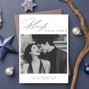 クリスマス写真を撮った後で楽しく脚本を書く シーズンカード