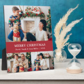 クリスマス写真コラージュのプラーク フォトプラーク (側面)