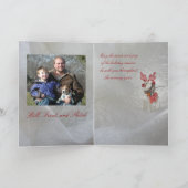 クリスマス写真テンプレートカードバイジャンツ シーズンカード (内部)