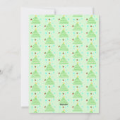 クリスマス写真テンプレートクリスマスカード シーズンカード (裏面)