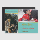 クリスマス写真テンプレートクロースロースラブリーバリュー (正面/裏面)