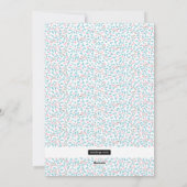 クリスマス写真ホリデーカード シーズンカード (裏面)