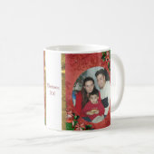 クリスマス写真マグカップ コーヒーマグカップ (正面右)