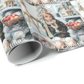 クリスマス写真メリークリスマス ラッピングペーパー (ロールコーナー)