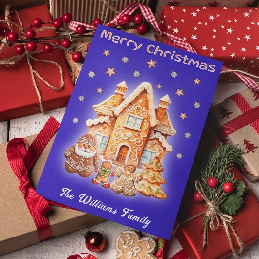 クリスマス写真名カスタムChristmas Photography Topography Ginge シーズンカード