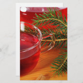 クリスマス写真 便箋 (正面/裏面)