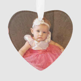 クリスマス写真、名前と年のオーナメント記念 オーナメント