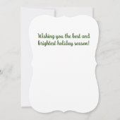 クリスマス写真 招待状 (裏面)