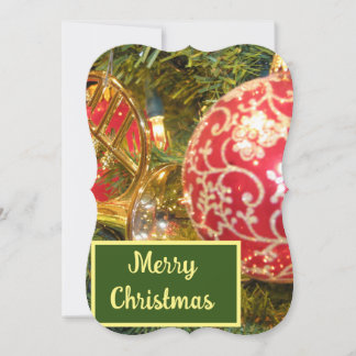 クリスマス写真 招待状