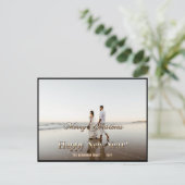 クリスマス写真Overall Holiday ポストカード (スタンド正面)