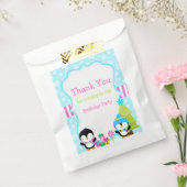 クリスマス冬のかわいいペンギン フェイバーバッグ (封をした状態)