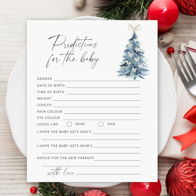 クリスマス冬のベビー予測とアドバイス (クリエイターアップロード済み)