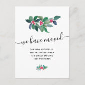 クリスマス冬の動きのお知らせ 案内ポストカード (正面)