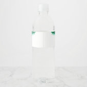 クリスマス冬の赤ちゃんシャワー ペットボトルラベル (裏面)