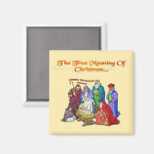 クリスマス冷蔵庫用マグネット マグネット (正面/裏面)