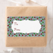 クリスマス凧、ギフトのラベル ラベル (インサイチュ)