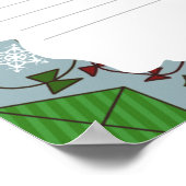 クリスマス凧、クリスマスの壁のプランナー ポスター (角)