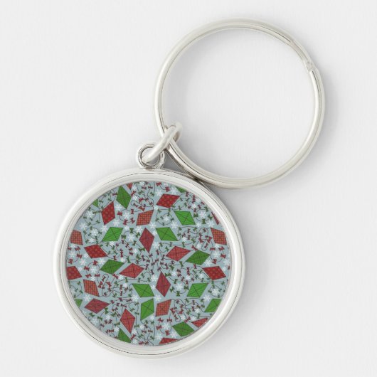 クリスマス凧、keychain キーホルダー (正面)