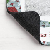 クリスマス凧、mousepad マウスパッド (コーナー)