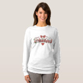クリスマス出席ロングスリーブTシャツ Tシャツ (正面フル)