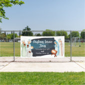 クリスマス出生のシーンバナー 横断幕 (インサイチュ)