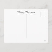 クリスマス出生のポストカード シーズンポストカード (裏面)