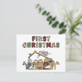 クリスマス出生はがき シーズンポストカード (スタンド正面)