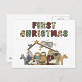 クリスマス出生はがき シーズンポストカード (正面/裏面)