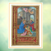 クリスマス出生アートウィンドウ ウィンドウサイン (シート3)