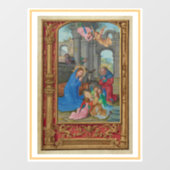 クリスマス出生アートウィンドウ ウィンドウサイン (シート)