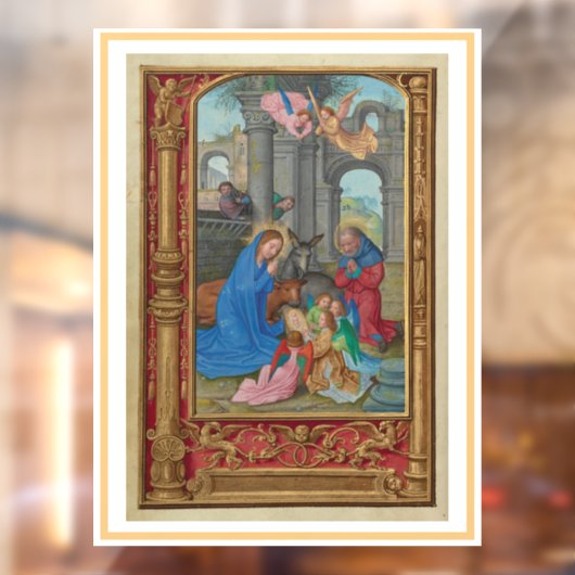 クリスマス出生アートウィンドウ ウィンドウサイン (シート2)