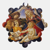 クリスマス出生アート オーナメントカード (正面)