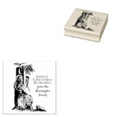 クリスマス出生イエスメリーセントジョセフカトリック ラバースタンプ (押印)