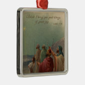 クリスマス出生オーナメント メタルオーナメント (右)