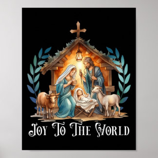 クリスマス出生キリスト教誕生の喜び ポスター