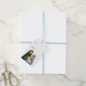 クリスマス出生ギフトラベル ギフトタグ (より糸付き)