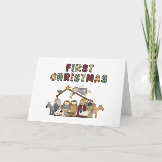 クリスマス出生クリスマス シーズンカード (正面)