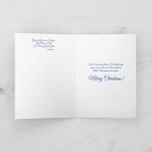 クリスマス出生グリーティングカードアーンスト・デガー カード (内部)