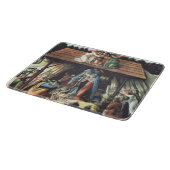 クリスマス出生シーンカットボード カッティングボード (角)