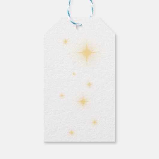 クリスマス出生シーンギフトラベル ギフトタグ (裏面)