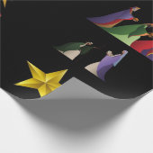 クリスマス出生シーンギフト包装紙 ラッピングペーパー (角)