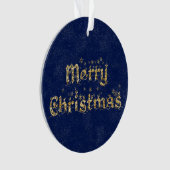 クリスマス出生シーン宗教 オーナメント (正面)