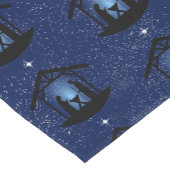 クリスマス出生シーン宗教 ショートテーブルランナー (コーナー)